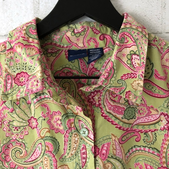 SALE 4/$20 Basic Editions Vintage Style Paisley - Picture 6 of 8